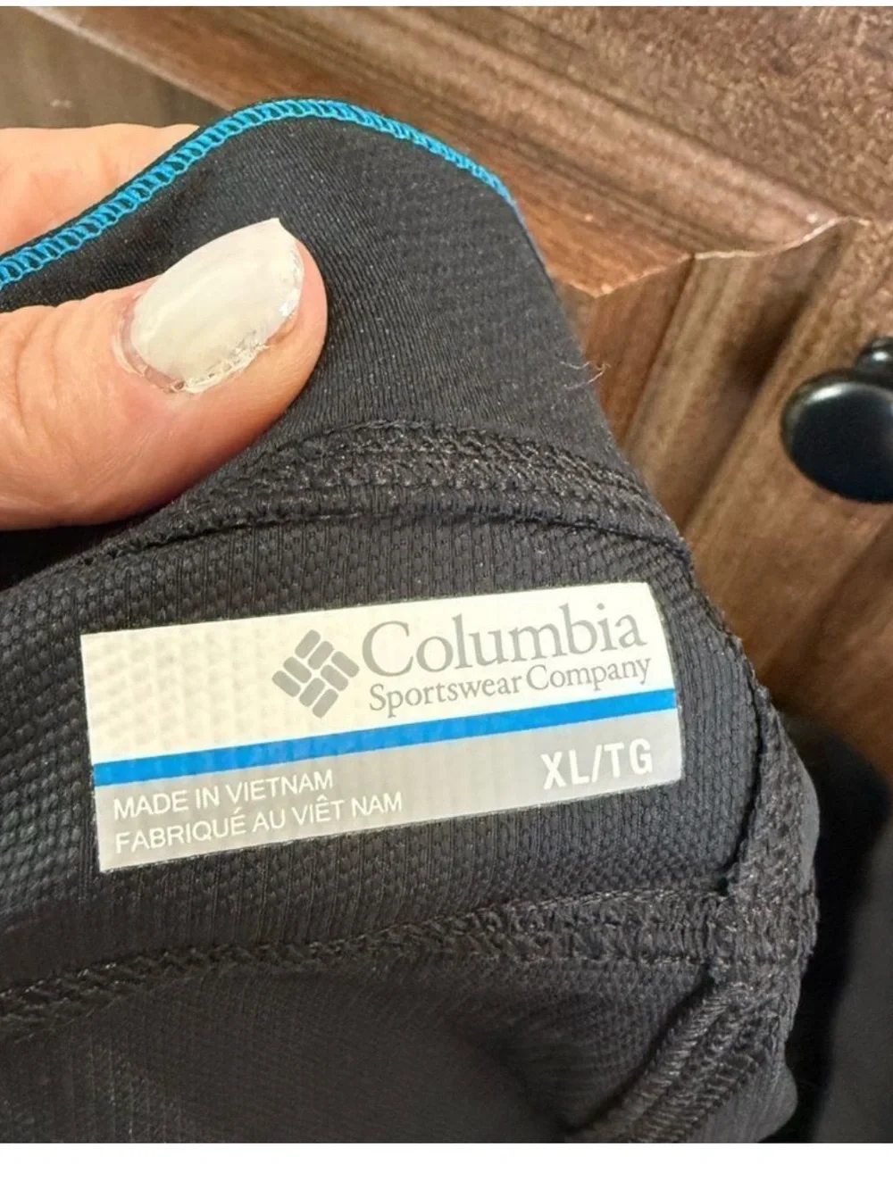 Columbia Navy Straight-Leg Travel Pants